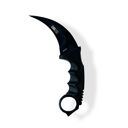 Faca Luatek Lâmina Aço Inox Cabo Em Aço Karambit SLK-D18