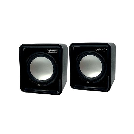 Caixa de Som Knup PC e Notebook 6W (3+3) RMS KP-609