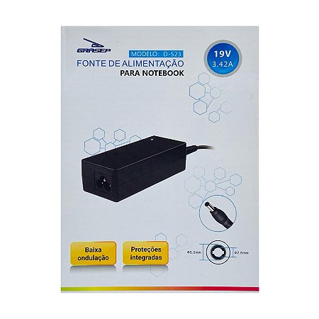 Fonte Grasep Para Notebook Positivo Modelo D523