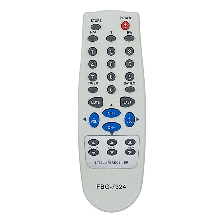 Controle Remoto Compatível Receptor VT 1000 Marca FBG