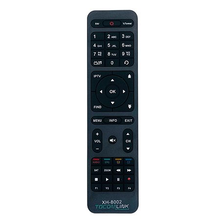 Controle Remoto Compatível Receptor Tocomlink Marca XH