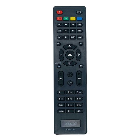 Controle Remoto Compatível Receptor TV Cinebox Marca Idea