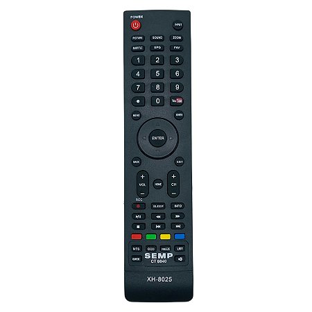 Controle Remoto Televisão Compatível TV Toshiba Com Netflix