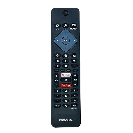 Controle Remoto Televisão Compatível Com TV Philips Smart