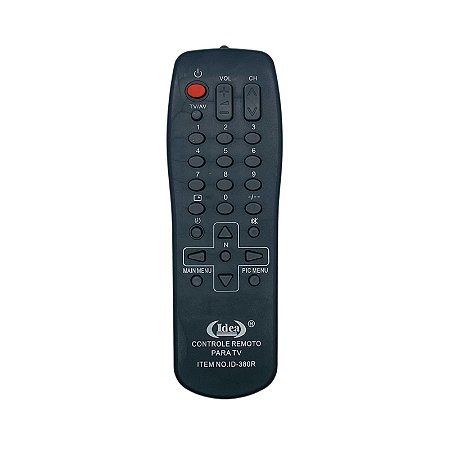 Controle Remoto Televisão Compatível Com TV PANASONIC TUBO