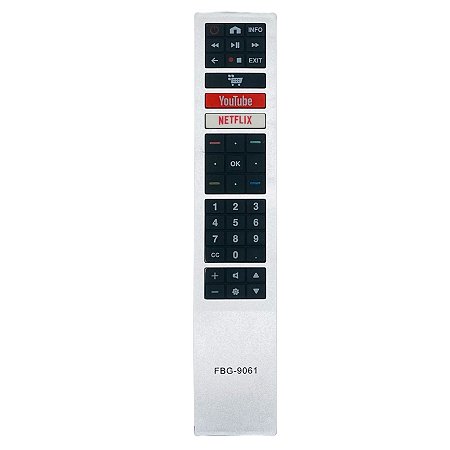 Controle Remoto Televisão Compatível TV AOC Smart Marca FBG