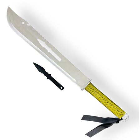 Espada Faca Luatek Lâmina Aço Tático Caça Colecionável SLK-K16