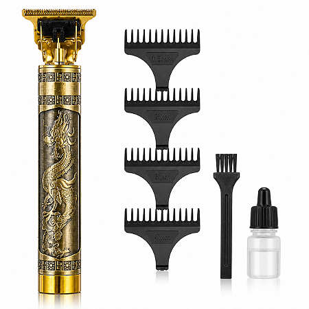 Máquina Dragão Cortar Cabelo Barbeador Profissional Recarregável MQ-7044