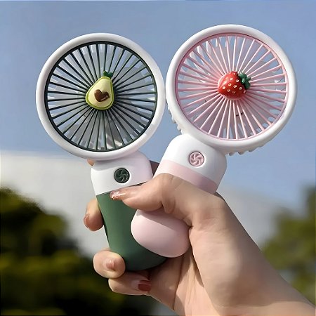 Mini Ventilador Portátil Recarregável Com Suporte Lelong LE-755