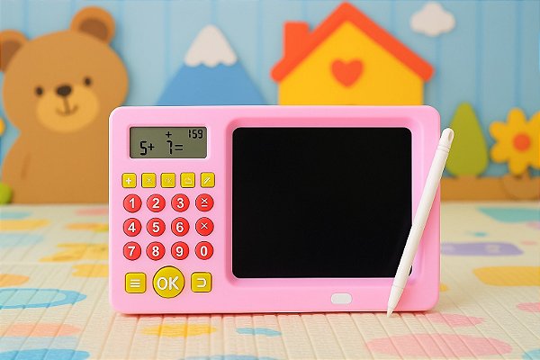 Calculadora Lousa Mágica 2 Em 1 Com Jogos De Matemática B-Max BM-F972