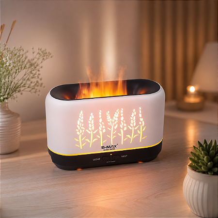 Difusor De Aromas Ultrassônico Purificador De Ar LED BMax BM-098
