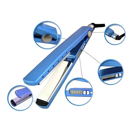 Prancha Chapinha De Titânio Profissional Bivolt Inova HW-912