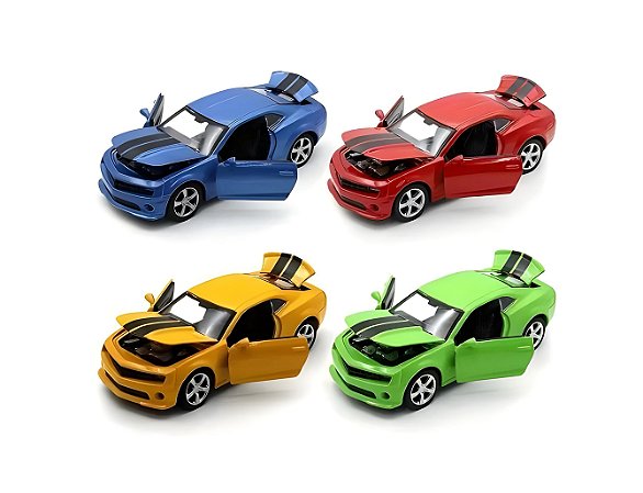 Miniatura Chevrolet Camaro Escala 1:32 Com Fricção XZ-1782