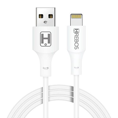 Cabo USB Lightning 1 Metro Turbo 3.0 Hrebos HS-553