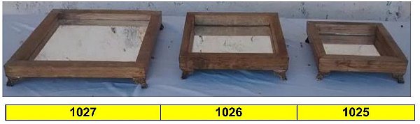 Bandeja Colonial Espelhada