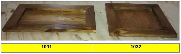 Bandejas Colonila Simples 1031/1032