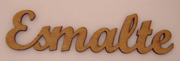 Aplique "Esmalte" mdf 3mm - 10un.