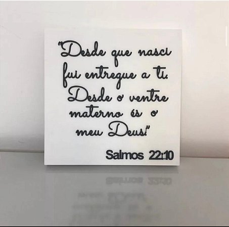 Quadro salmos 22:10