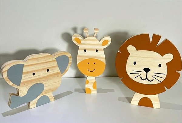 Conjunto Decorativo Animais