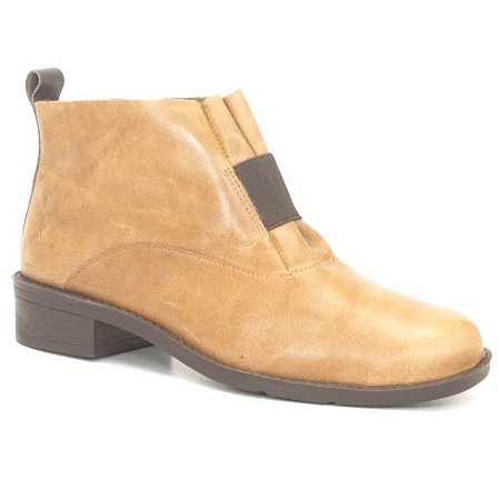 bota rustica feminina cano curto