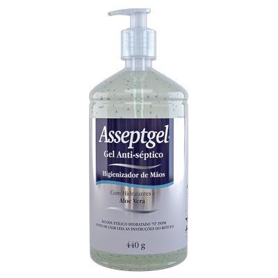 Asseptgel Start 440g Cristal