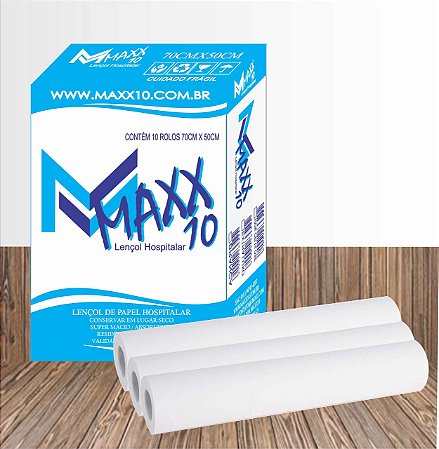 LENÇOL HOSPITALAR BRANCO 6X70X50