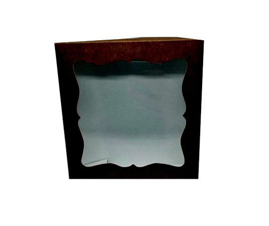 Caixa com visor Moldura 15x15x4 (cm) - 20 unidades