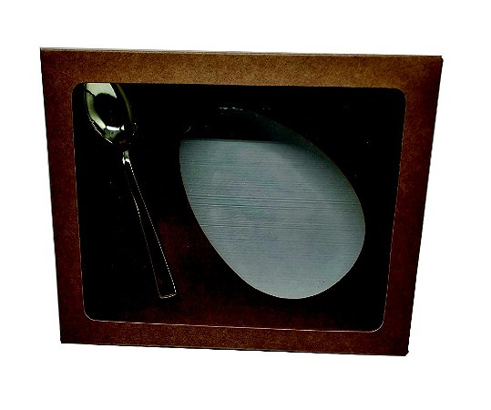Caixa ovo de colher 250g - Acompanha colher  - 10 unidades