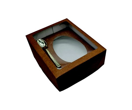 Caixa ovo de colher 350g - Acompanha colher - 10 unidades