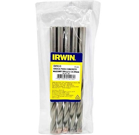 Broca Para Concreto 10 mm - IRWIN
