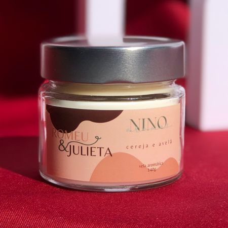 Vela Aromática Cereja e Avelã 140g