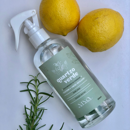 Home Spray Quartzo Verde 240ml - Equilibrando as energias