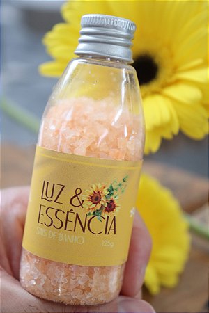 Sais de Banho Laranja 125g - Luz & Essência
