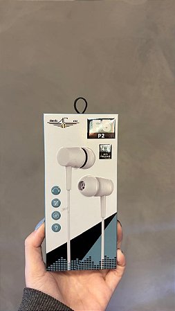 Fone de Ouvido Intra-Auricular Alta Fidelidade P2