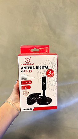 Antena Digital HDTV Interna e Externa