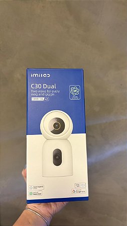 Câmera de Segurança Inteligente Imilab C30 Dual 5MP/3K