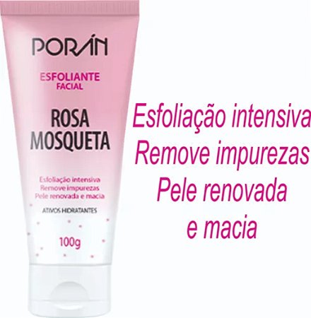 Esfoliante Facial Rosa Mosqueta Porán 100g