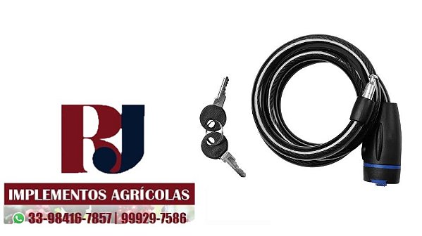 Cadeado para Moto com Chave Tramontina