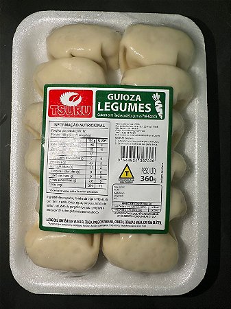 Guioza Artesanal de legumes Congelada – 12 Unidades