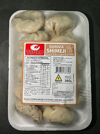 Guioza Shimeji Artesanal Congelada – Massa Leve e Recheio Suculento – 12 Unidades