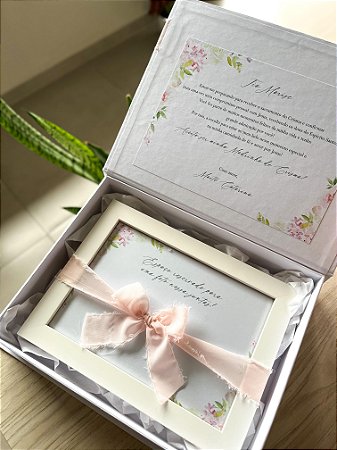 Caixa Convite com Porta Retrato 15x21