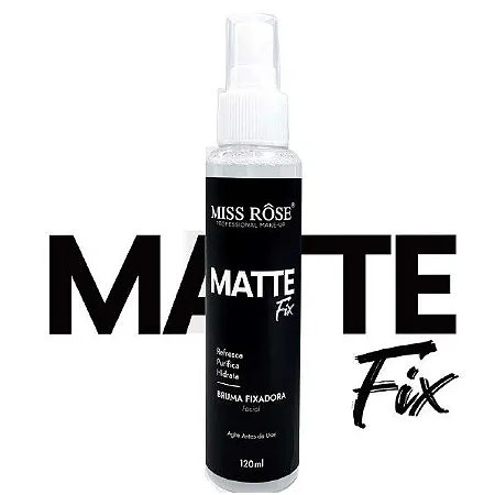 FIXADOR DE MAQUIAGEM FIX MATTE MISS RÔSE