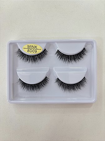 CÍLIOS 2 PARES FIX MAIS 8D09