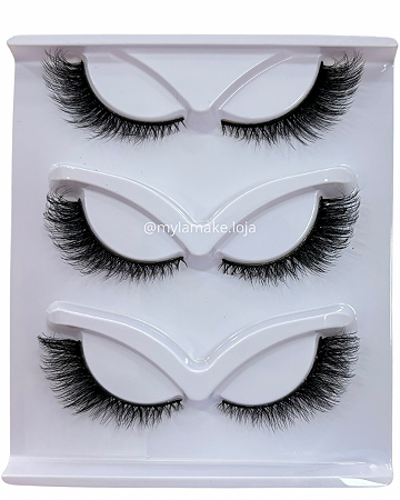 CÍLIOS GATINHA FIX MAIS 3 PARES 8D14