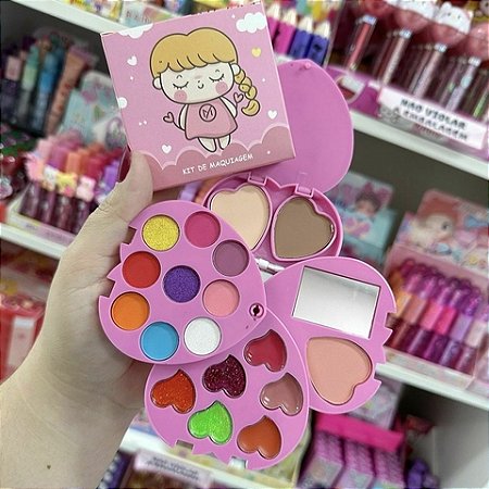 KIT DE MAQUIAGEM INFANTIL MY LIFE