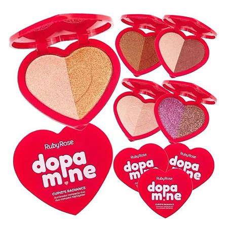 DUO DE ILUMINADOR DOPA MINE RUBY ROSE