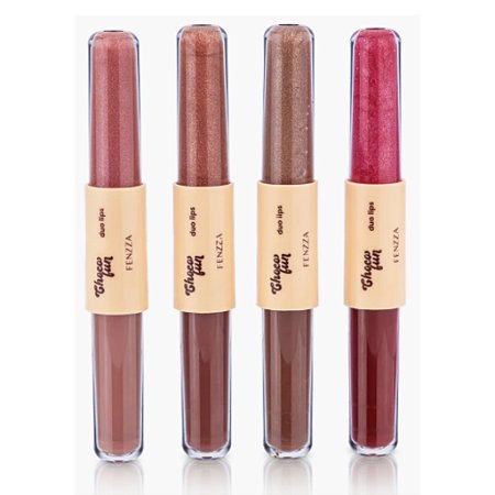 DUO BATOM E GLOSS CHOCOFUN FENZZA