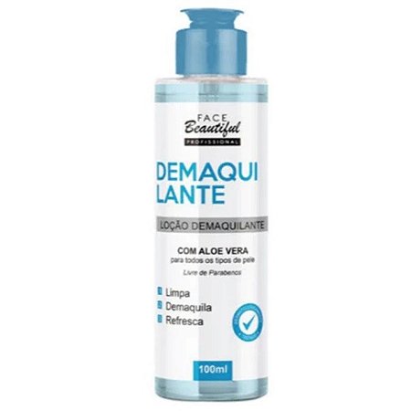 DEMAQUILANTE COM ALOE VERA FACE BEAUTIFUL