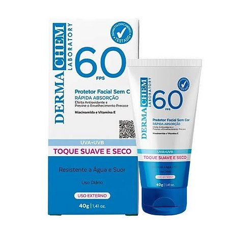 PROTETOR FACIAL FPS 60 DERMACHEM