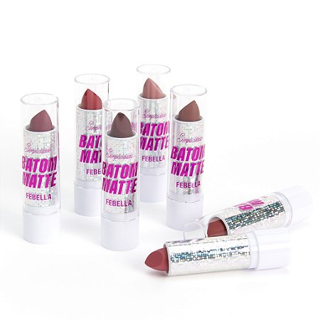 BATOM  MATTE SIMPLICIDADE FEBELLA